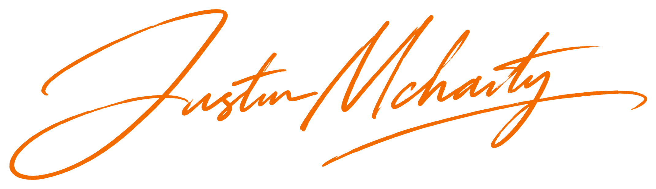 Justin Mcharty's signature